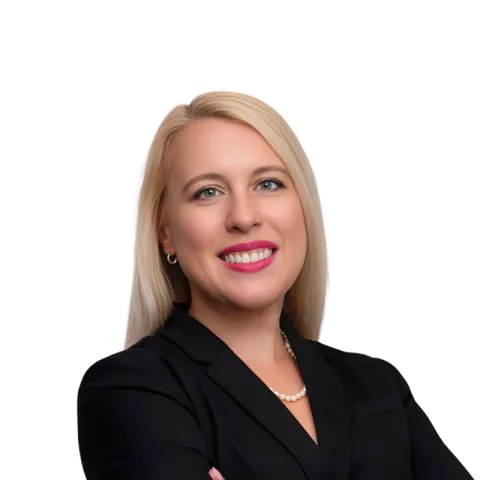 Headshot of Erin Bock, a PA-based personal injury lawyer at Morgan & Morgan