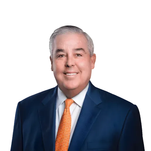 Headshot of John Morgan, a FL-based personal injury lawyer at Morgan & Morgan