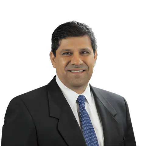 Headshot of Sumeet Kaul, a FL-based personal injury lawyer at Morgan & Morgan