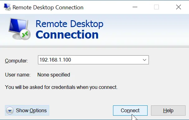 Windows RDP Client