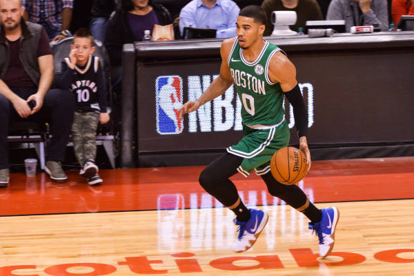 Celtics stars Brown, Tatum injured after collision