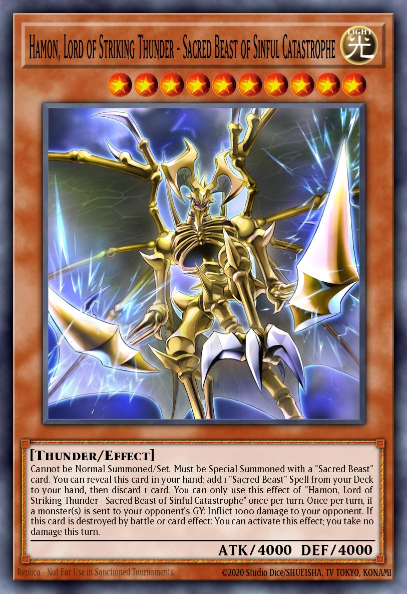 Calamity of the Sacred Beasts - Hamon, Lord of Striking Thunder