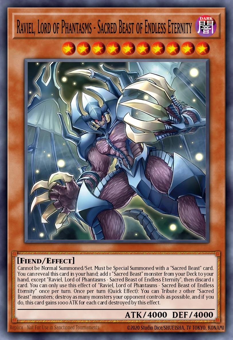 Infinity of the Sacred Beasts - Raviel, Lord of Phantasms