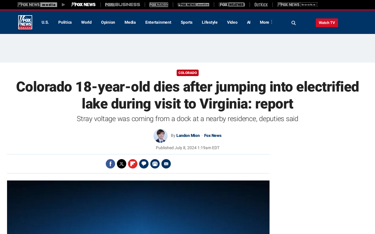 Screenshot of foxnews.com page.