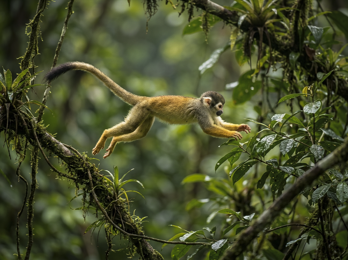 Mammals photography from Costa Rica's Osa Peninsula