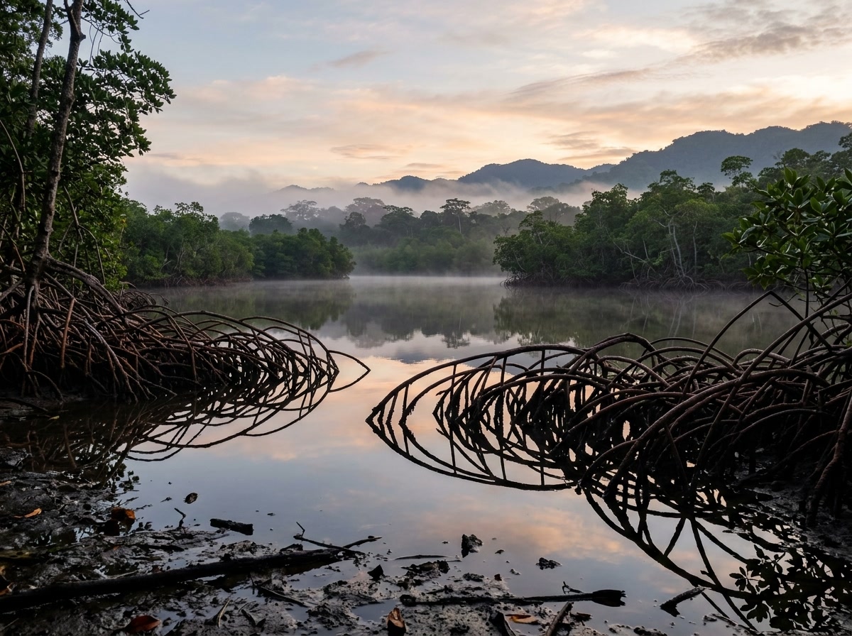 Mangroves on the osa peninsula