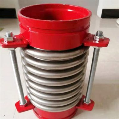 Groove type bellow expansion joint