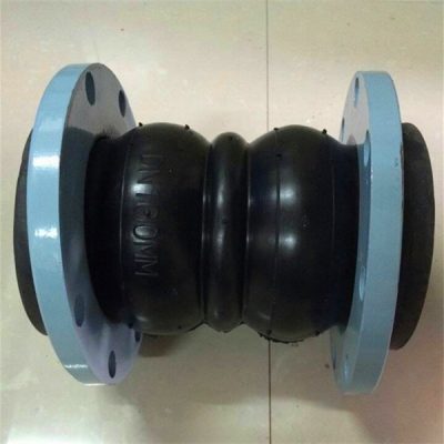Carbon steel flange double sphere rubber joint