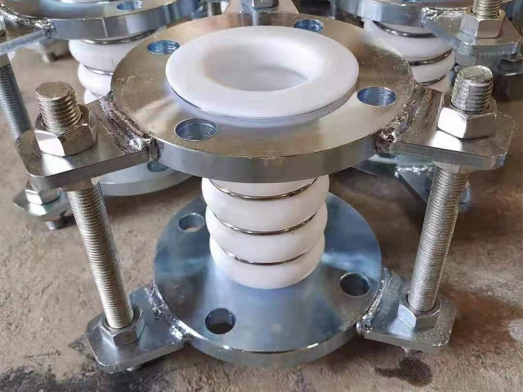 PTFE bellows with carbon steel flange and stainless steel flange