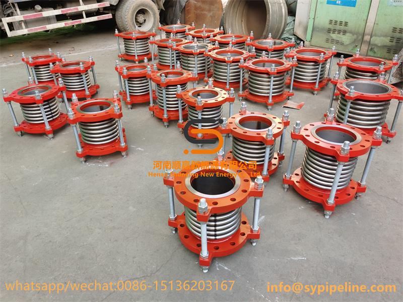 Axial bellows expansion joint