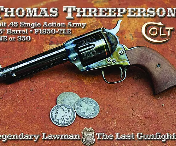 Colt Thomas Threeperson SAA 1 of 350 TALO special edition revolvers