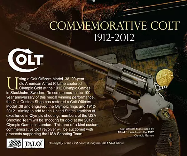 Colt 1912-2012 Model 38 TALO special edition revolvers