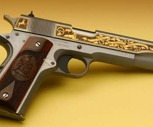 Colt 1991Z Colt Don Benito Juarez TALO special edition pistols