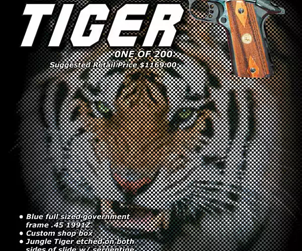 Colt 1991Z Colt Limited Edition Tiger TALO special edition pistols