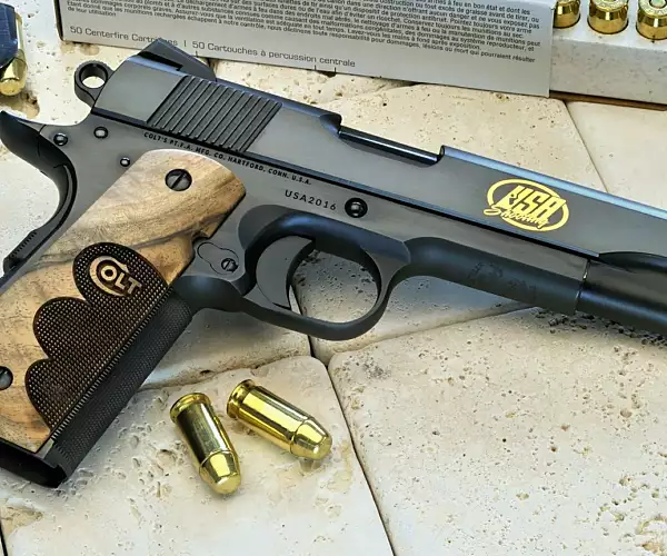 Colt 2016 USA Shooting Team Wiley Clapp 1911 ( One of a Kind) TALO special edition pistols