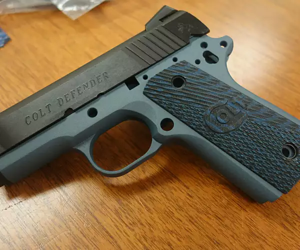 Colt Cerakote & Anodized Defenders - short runs TALO special edition pistols