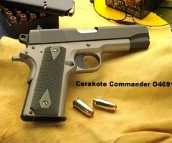Colt Cerakote Commander TALO special edition pistols