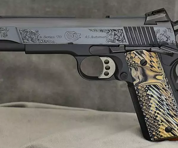 Colt Colt 1911 Competition ELW Hand Engraved TALO special edition pistols