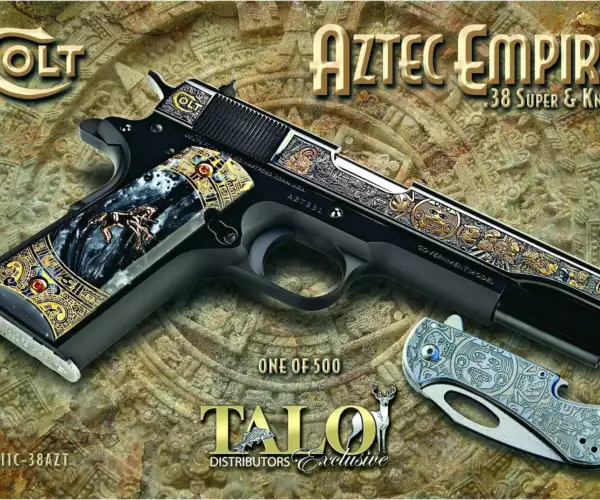 Colt Colt Aztec Empire O1911C-38AZT One of 500 TALO special edition pistols