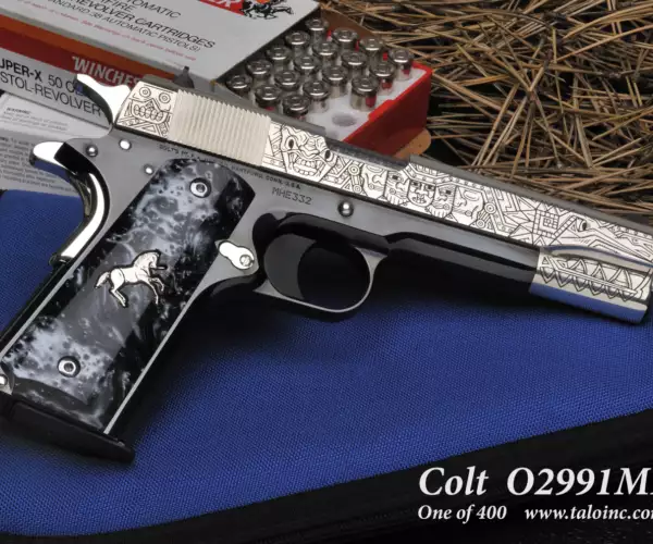 Colt Colt Mexican Heritage Silver Edition TALO special edition pistols