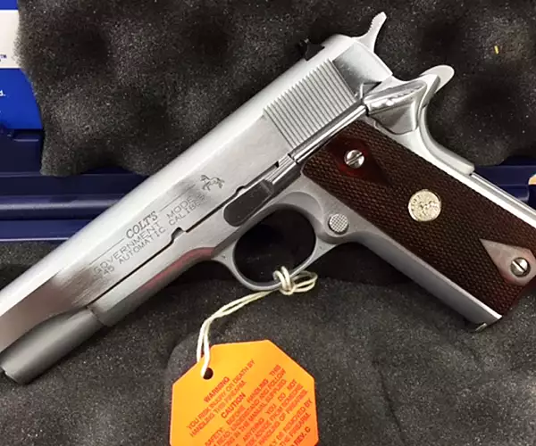 Colt Colt O1991Z-HC Factory Hard Chrome TALO special edition pistols