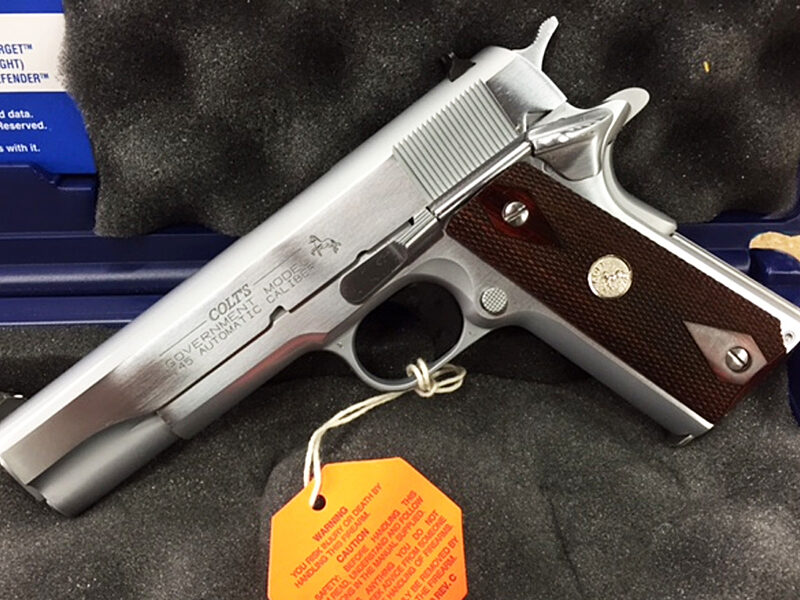 Colt Government Model ガスガン クローム仕上カスタム品 Colt O1991Z-HC Factory Hard Chrome - Talo Distributors