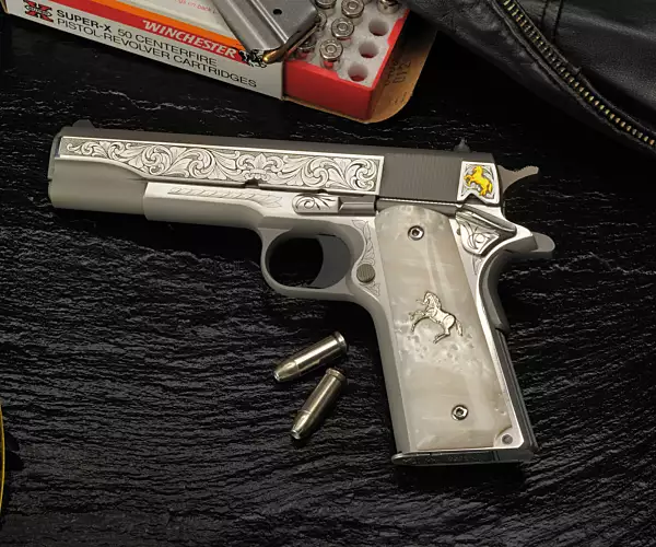 Colt Colt O2091LTD Brian Powley Colt Engraver Series TALO special edition pistols