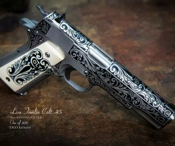 Colt Lisa Tomlin Colt .45 One of 400 O1070A1CS-TLD TALO special edition pistols