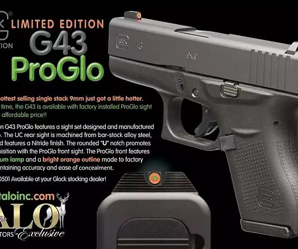 GLOCK Glock 43 GloPro TALO special edition pistols