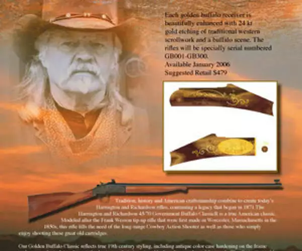Marlin The H&R Golden Buffalo Classic TALO special edition rifles