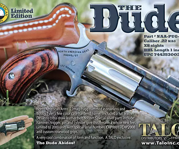 North American Arms The Dude NAA-PUG-DCH TALO special edition revolvers