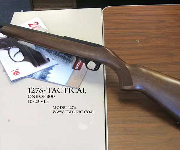 Ruger 1276- Tactical Lmt Edition Catalog Number: 10/22VLE TALO special edition rifles