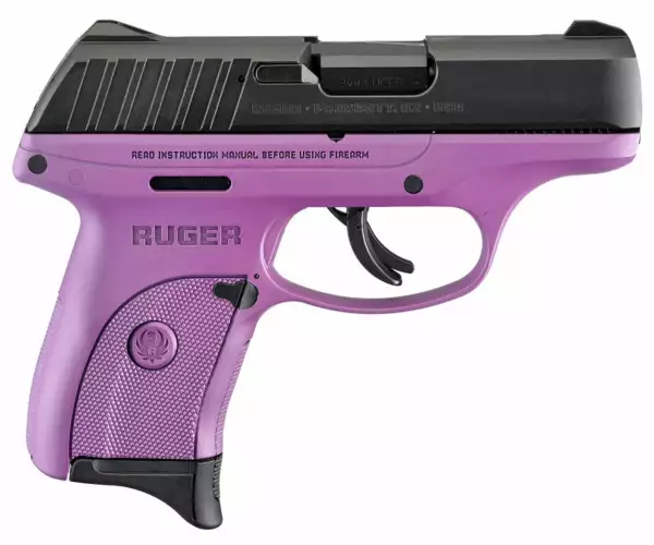 Ruger Ruger EC9s Purple and Black TALO special edition pistols