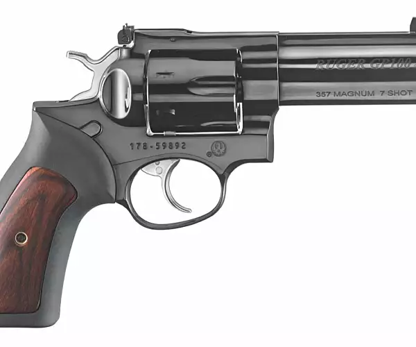 Ruger Ruger GP100 4" Blue Rubber/Wood Grip TALO special edition revolvers