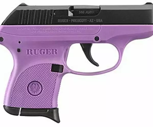Ruger Ruger LCP Purple and Black TALO special edition pistols