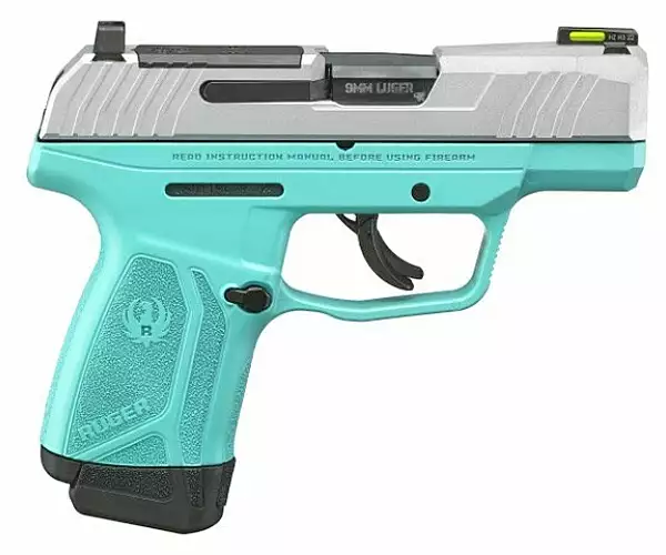 Ruger Ruger MAX-9 Turquoise and Stainless TALO special edition pistols
