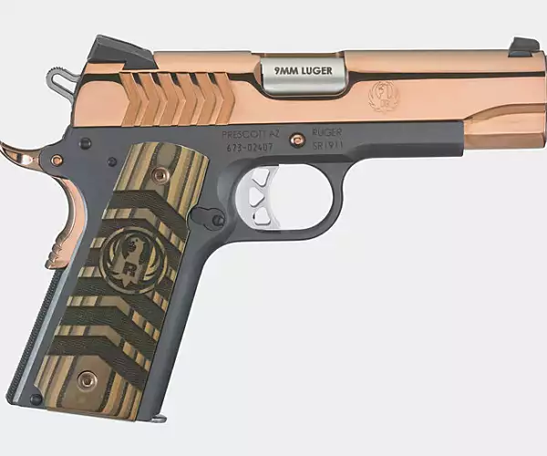 Ruger Ruger Rose Gold 1911 TALO special edition pistols