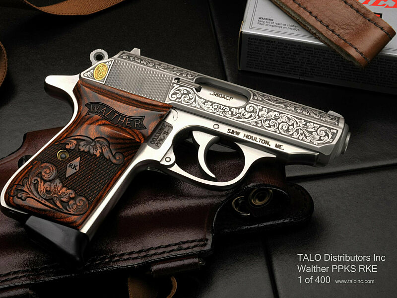 マルシン工業 Walther PPK Marushin Walther PPK/S Model Gun - W Deep Black | RedWolf