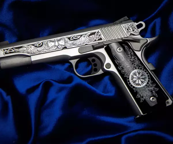 Colt Colt Delta Elite Odin's Raven 1911 TALO special edition pistols
