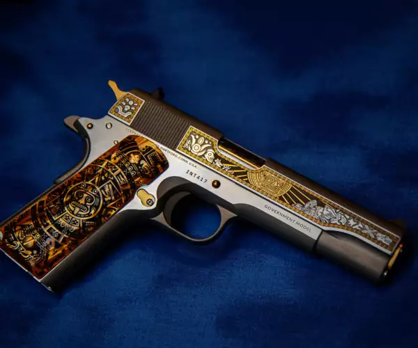 Colt Colt 1911 Inti Sun God TALO special edition pistols