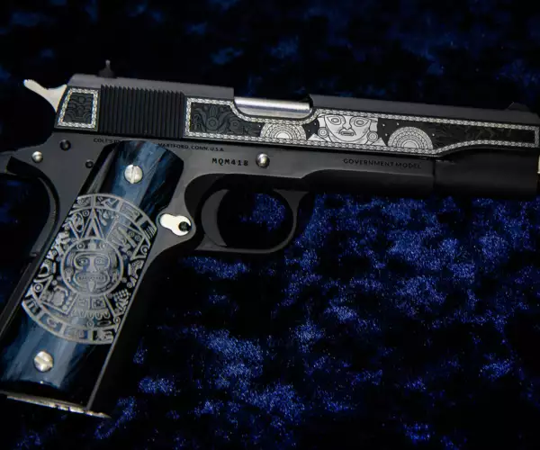 Colt Colt 1911 Mama Quilla Moon Goddess TALO special edition pistols
