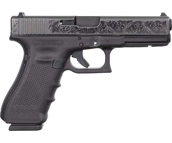 GLOCK Glock 17G4 USA Engraved Black DLC TALO special edition pistols
