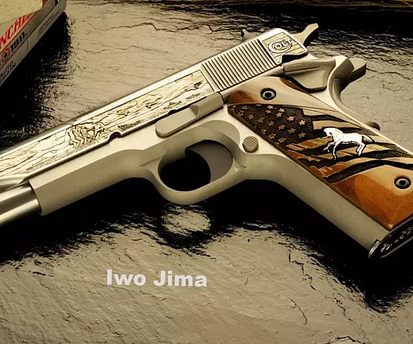 Colt Colt Iwo Jima 45 Government TALO special edition pistols