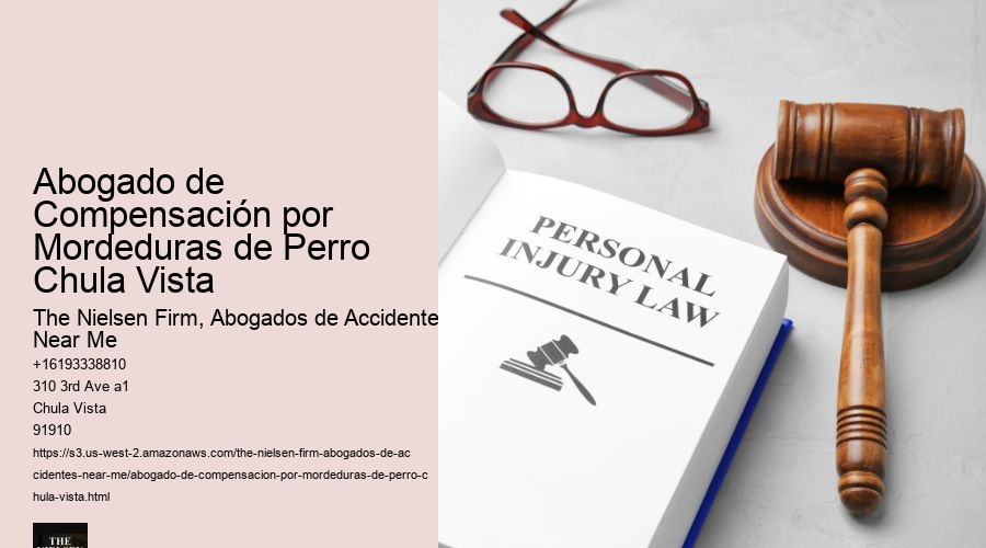 Abogado de Compensación por Mordeduras de Perro Chula Vista