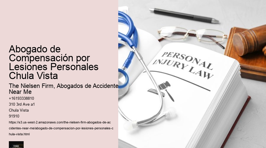 Abogado de Compensación por Lesiones Personales Chula Vista