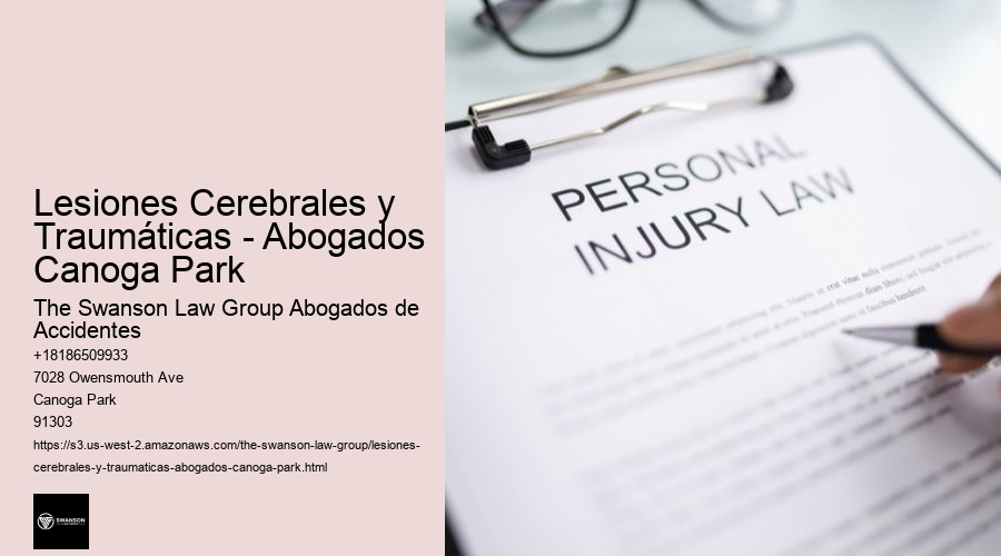 Lesiones Cerebrales y Traumáticas - Abogados Canoga Park