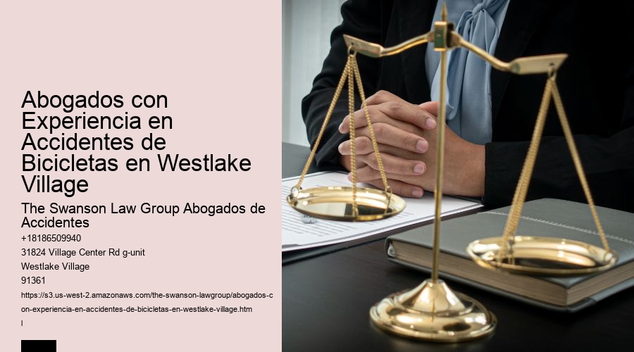 Abogados con Experiencia en Accidentes de Bicicletas en Westlake Village