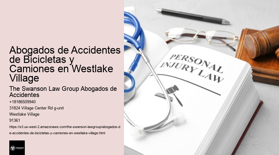 Abogados de Accidentes de Bicicletas y Camiones en Westlake Village