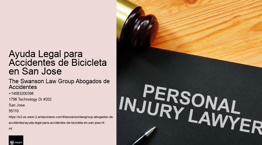 Ayuda Legal para Accidentes de Bicicleta en San Jose