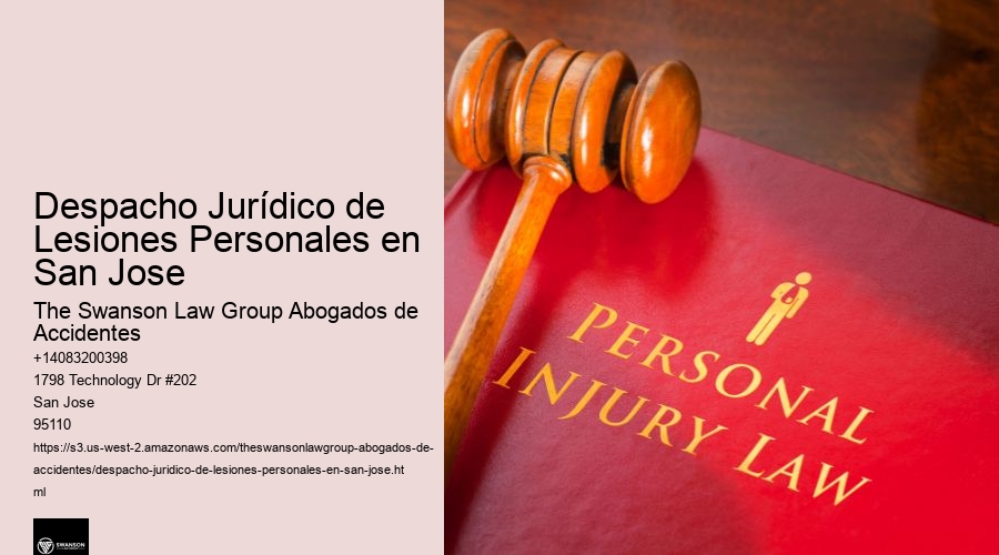 Despacho Jurídico de Lesiones Personales en San Jose